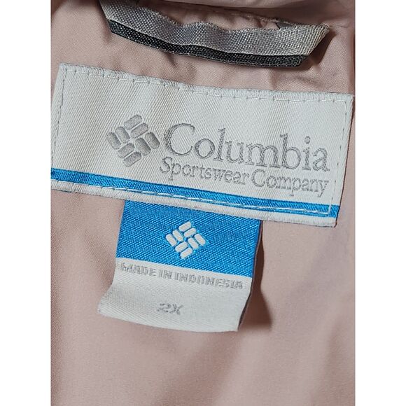 Columbia Icy Heights Down Jacket Women's Size 2X Mineral Pink - Picture 7 of 15